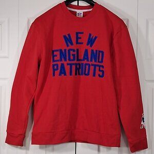 NFL Patriots Crewneck Long Sleeve Sweater
